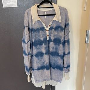 Free People tie-dyed tunic
